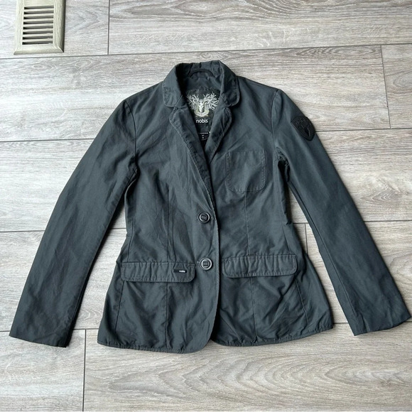 Nobis Black Lightweight Blazer Jacket - Picture 4 of 15